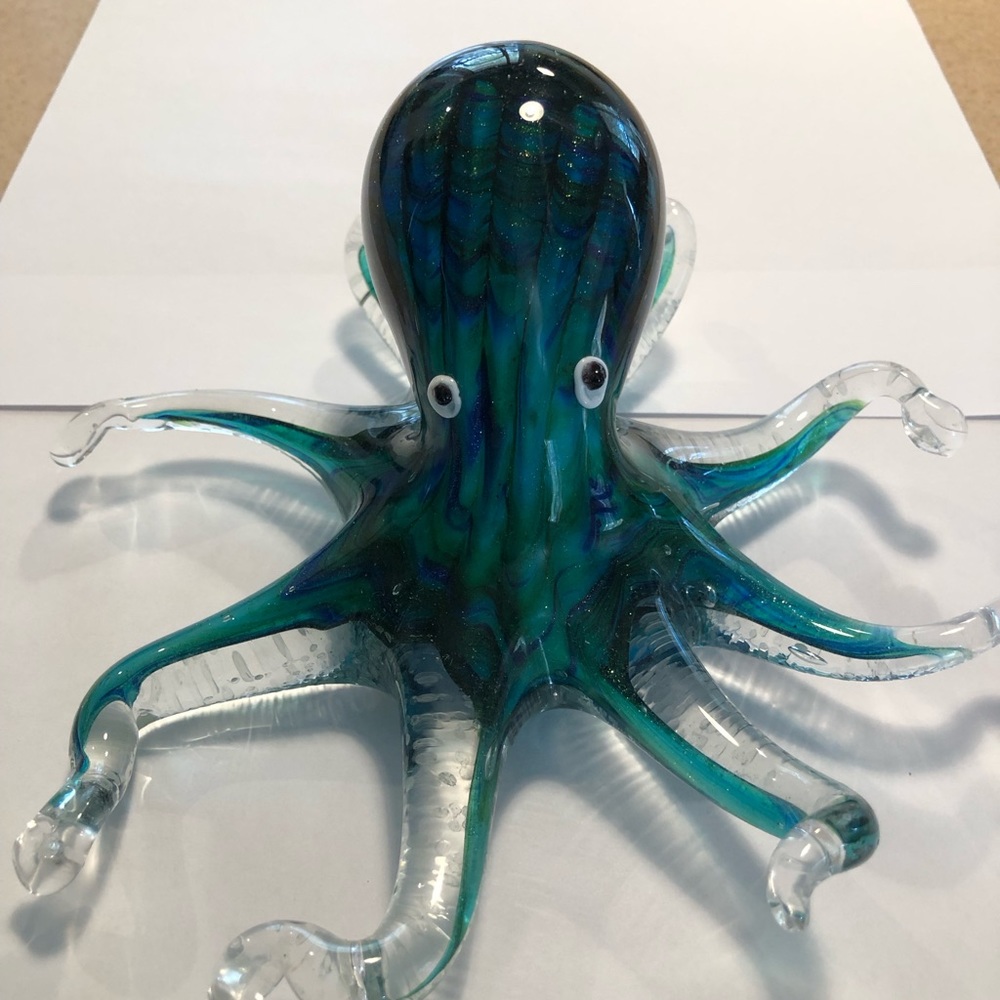 Chesapeake Bay glass octopus